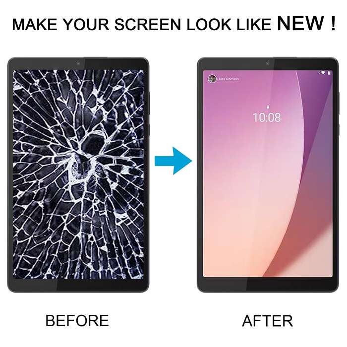 For Lenovo Tab M8 4th Gen TB300 TB300FU TB300XU LCD Screen with Digitizer Full Assembly(Black)