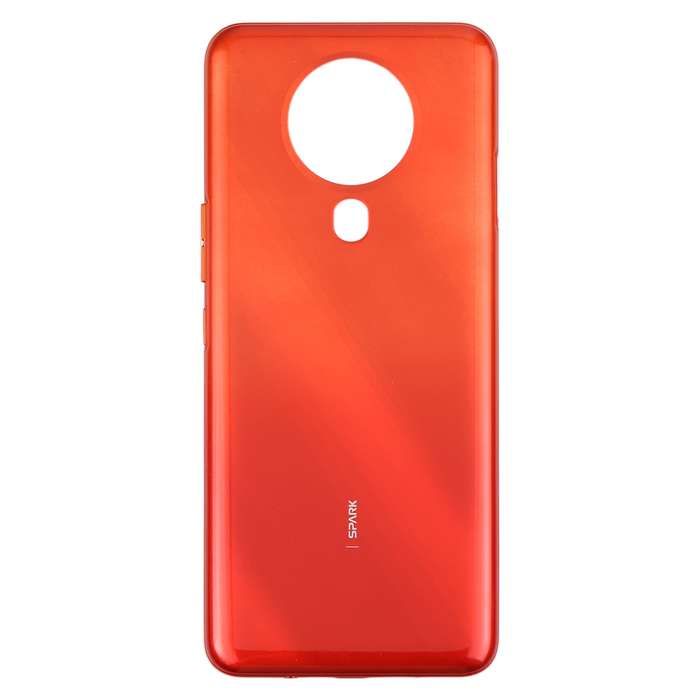For Tecno Spark 6 Original Battery Back Cover(Red)