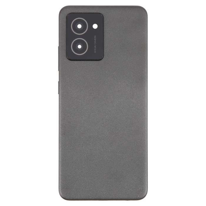 For HMD Vibe Original Battery Back Cover with Camera Lens Cover(Black)