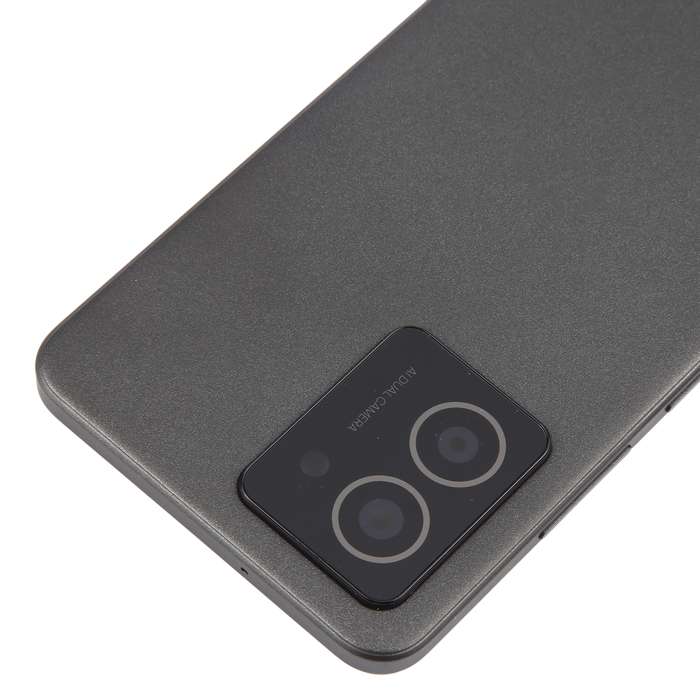For HMD Vibe Original Battery Back Cover with Camera Lens Cover(Black)