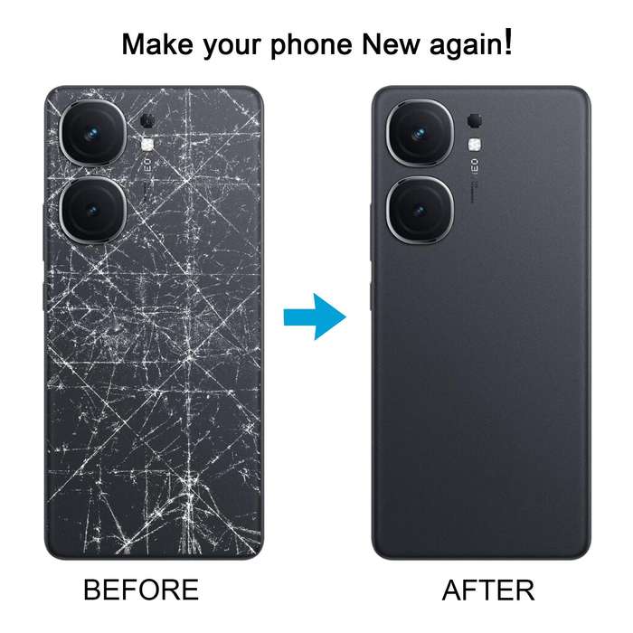 For vivo iQOO Neo9 OEM Battery Back Cover(Blue)