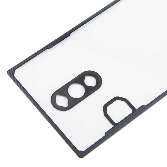 For ZTE nubia Red Magic 8S Pro NX729J Glass Battery Back Cover (Transparent)