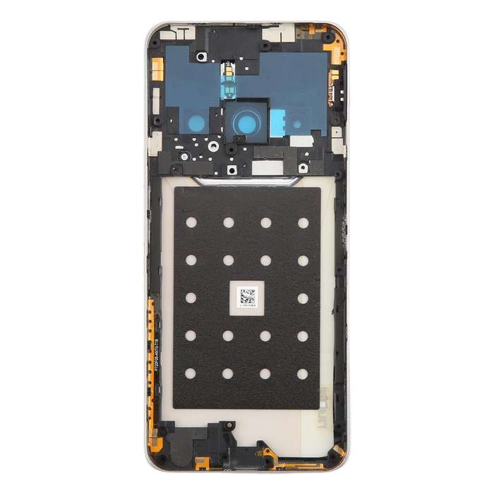 For ZTE nubia Focus Pro Z2351N Leather Battery Back Cover with Middle Frame / Camera Lens Cover(Gold