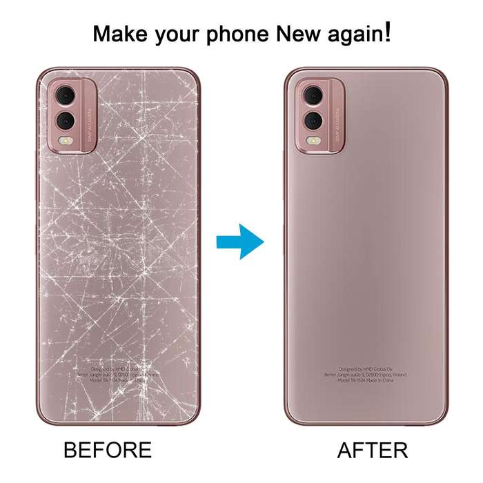 For Nokia C32 Original Battery Back Cover(Pink)