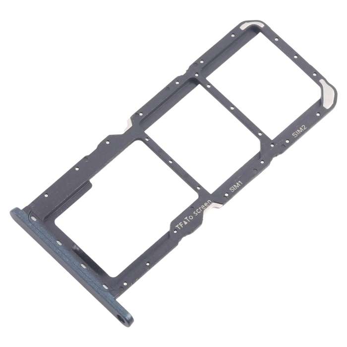 For Nokia G11 Original SIM Card Tray + SIM Card Tray + Micro SD Card Tray (Black)