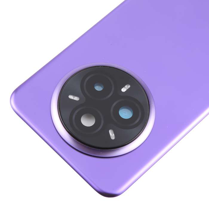 For Realme 14 Pro+ Original Battery Back Cover with Camera Lens Cover(Purple)