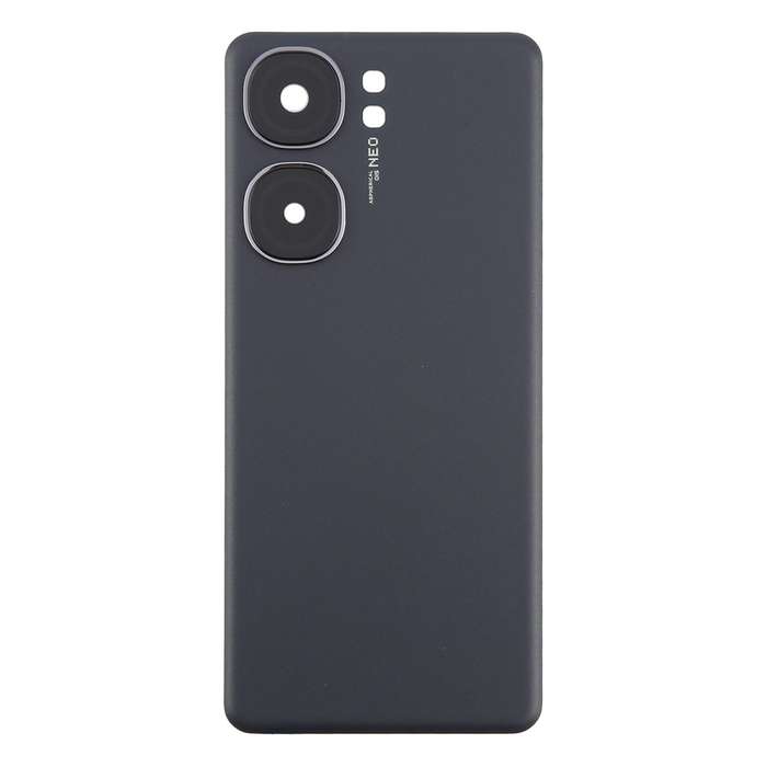 For vivo iQOO Neo9 Pro Battery Back Cover with Camera Lens Cover(Black)