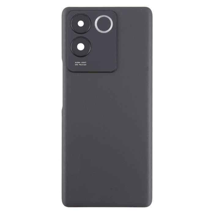 For vivo T2 Pro Battery Back Cover with Camera Lens Cover(Black)