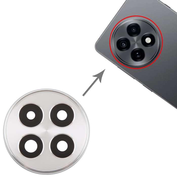 For OnePlus 13R Original Rear Camera Lens Cover (Titanium Color)