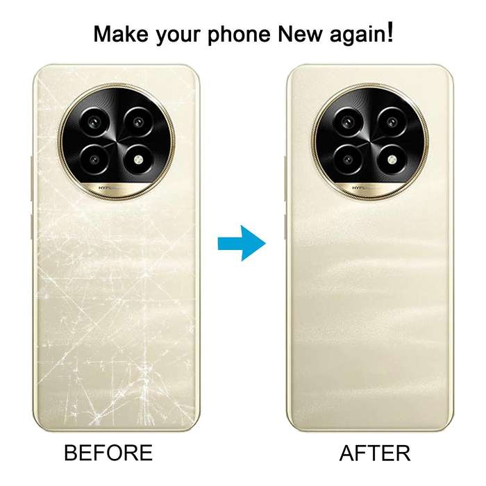 For Realme 13 Pro+ Back Cover(Gold)