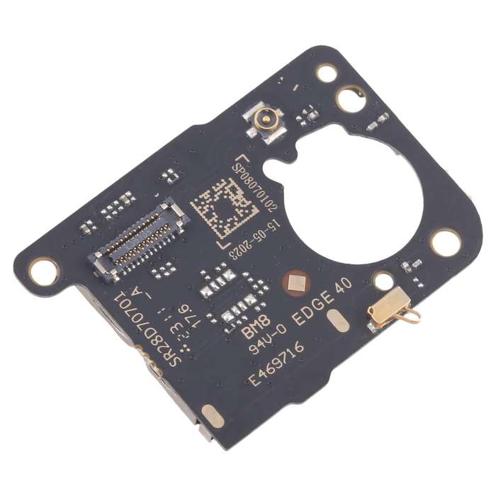 For Motorola Edge 40 OEM SIM Card Reader Board