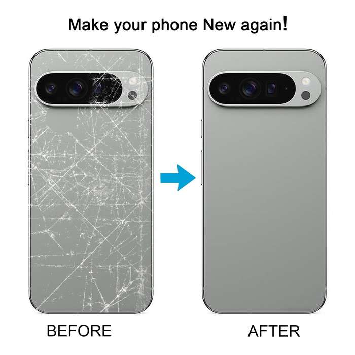 For Google Pixel 9 Pro Original Back Cover(White)