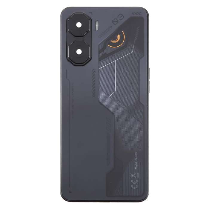 For ZTE nubia Neo 3 Plastic Battery Back Cover with Middle Frame / Camera Lens Cover(Silver)