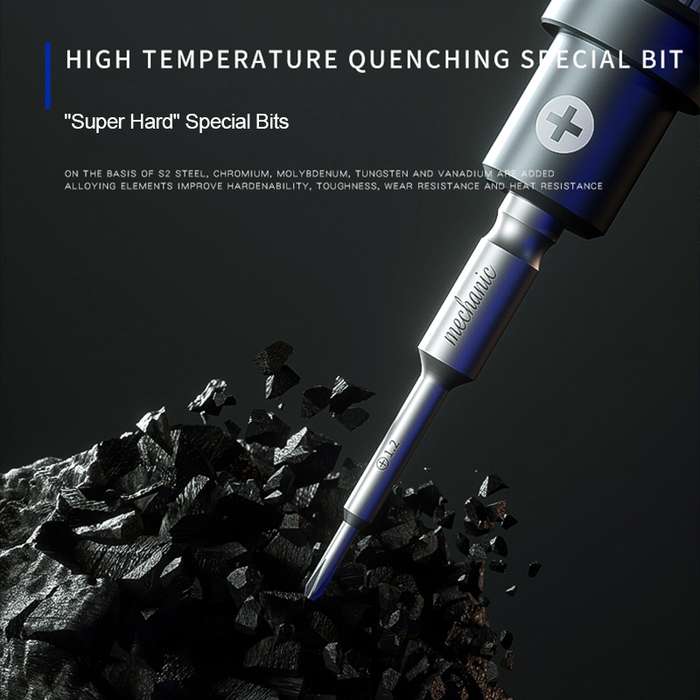 MECHANIC Mortar Mini iShell Hollow Cross Tip 2.5 Middle Bezel Screwdriver