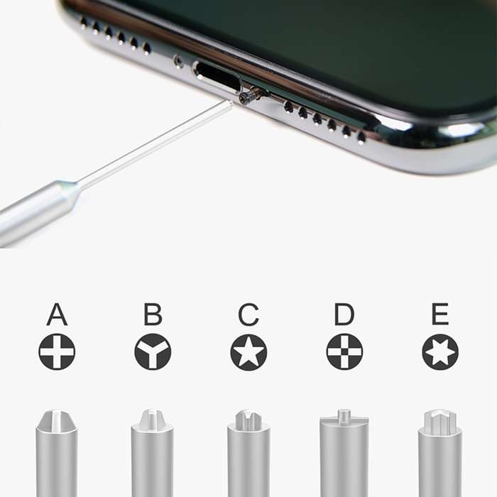 XL-655 3D Non-slip Torx T2 Screwdriver