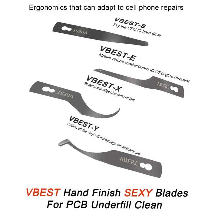 BEST BST-69A+ CPU Chip Remove Glue Tools DIY Carving Knife