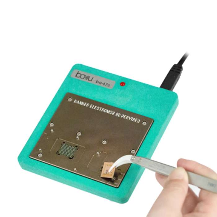 BAKU BA-676 110V-120V Multifuntional PCB IC Glue Remove Thermostatic Heating Platform for iPhone X /
