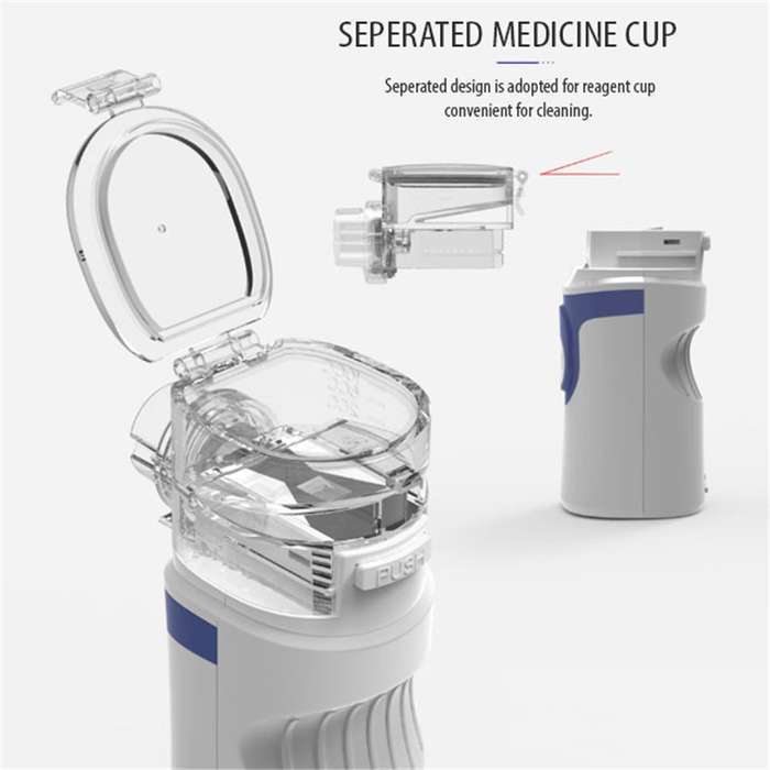 JZ-492S Portable Ultrasonic Nebulizer Mini Handheld Inhaler Respirator Health Care Home Machine Atom