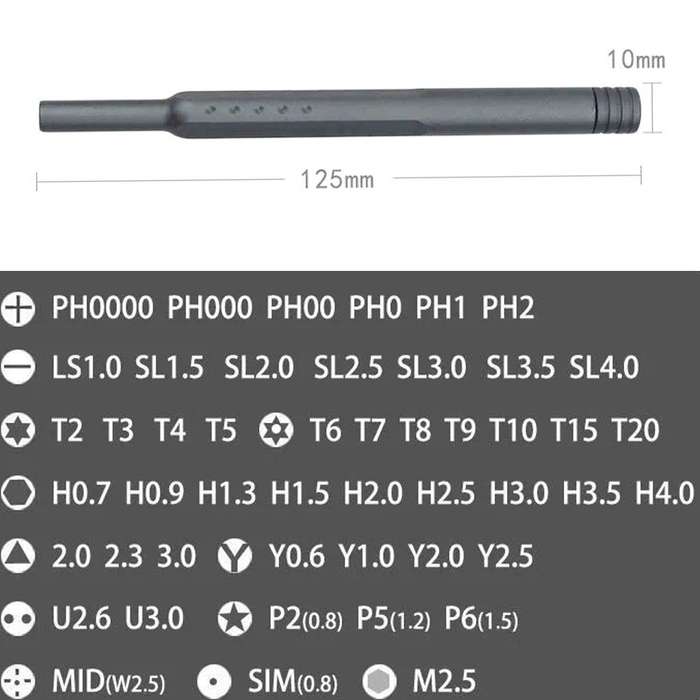 A49 49 in 1 High Quality Screwdriver Set Mobile Computer Disassembly and Maintenance Tools