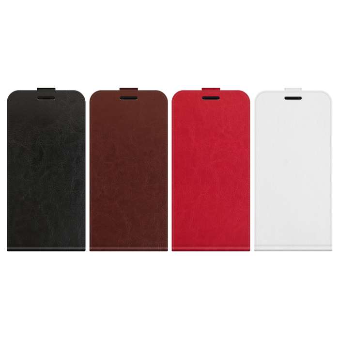 For Xiaomi 14 Ultra R64 Texture Vertical Flip Leather Phone Case(Black)
