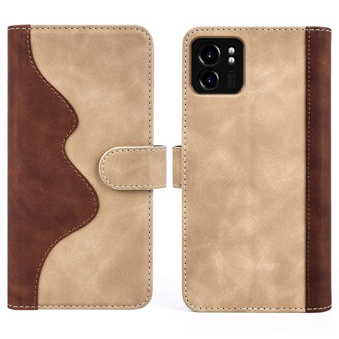 For Motolora Edge 50 Ultra Stitching Horizontal Flip Leather Phone Case(Yellow)