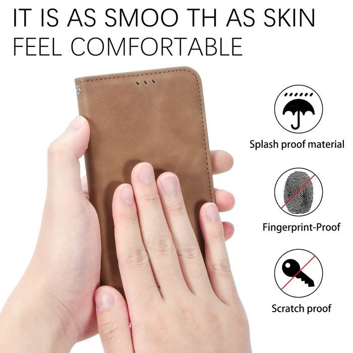 For Xiaomi  14 Pro Retro Skin Feel Magnetic Flip Leather Phone Case(Red)