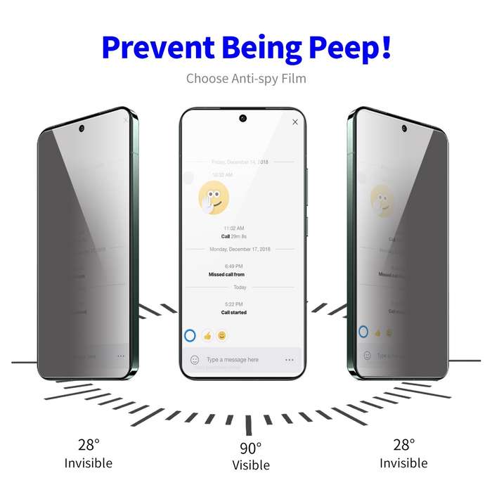 For Xiaomi 13T / 13T Pro 2pcs ENKAY Hat-Prince 28 Degree Anti-peeping Privacy Tempered Glass Fi