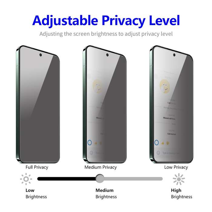 For Xiaomi 13T / 13T Pro 2pcs ENKAY Hat-Prince 28 Degree Anti-peeping Privacy Tempered Glass Fi