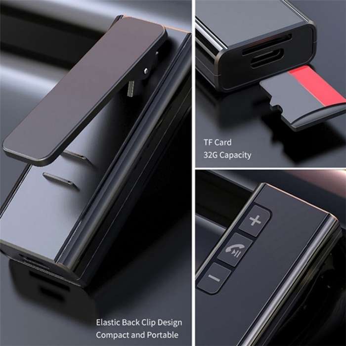 Car Bluetooth Hands-free Call Adapter Power Digital Display Audio Wireless Receiver