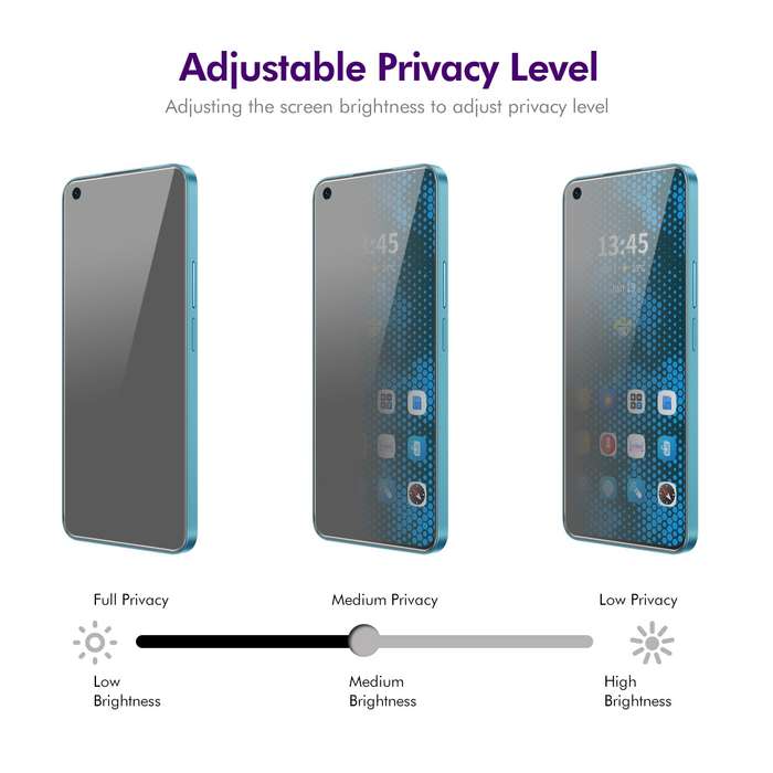 For Realme GT2 Pro 2pcs ENKAY Hat-Prince 28 Degree Anti-peeping Privacy Tempered Glass Film