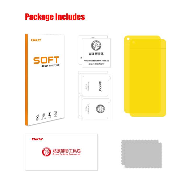 For Realme X7 Max 5G 2pcs ENKAY Hat-Prince Full Glue Coverage Soft Explosion-proof Hydrogel Fil