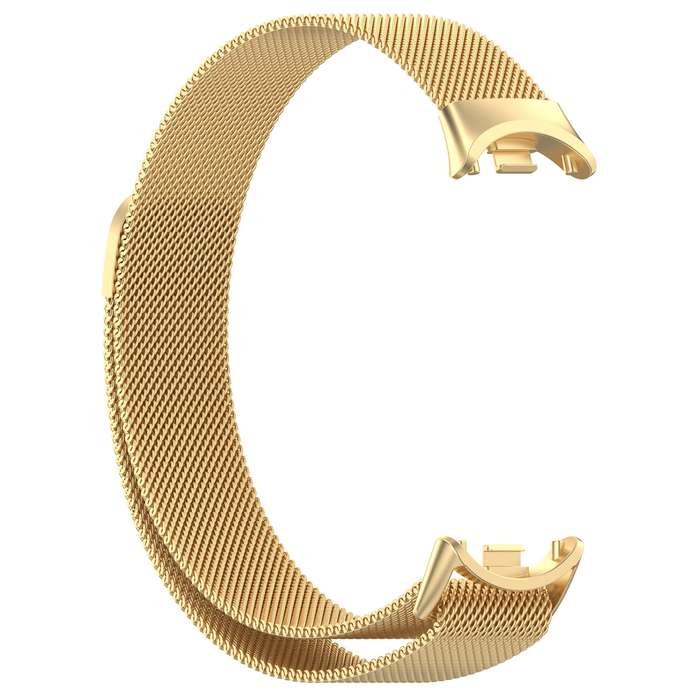 For Xiaomi Smart Band 9 / 9 NFC Milan Magnetic Stainless Steel Watch Band(Gold)