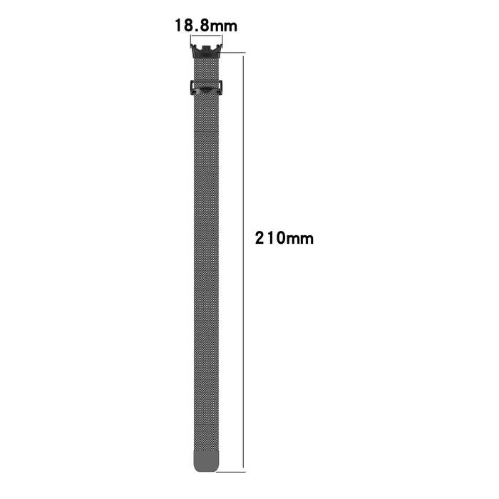 For Xiaomi Smart Band 9 / 9 NFC Milan Magnetic Stainless Steel Watch Band(Gold)
