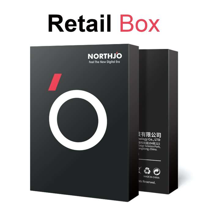 For Xiaomi 14T Pro 5G NORTHJO Camera Lens Protector CD Metal Ring Tempered Glass Film(Black)