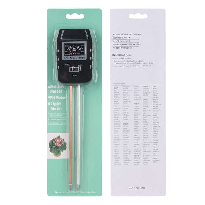 RZ97 Mini Soil PH Moisture Humidity Measuring PH Meter Soil Moisture Monitor Hygrometer Gardening Pl