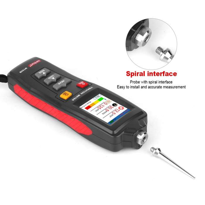 WINTACT WT63B Handheld Vibration Analyzer Digital Vibration Meter