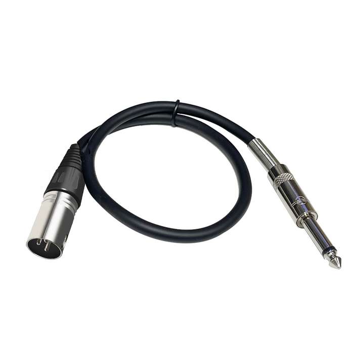 6.35mm Caron Male To XLR 2pin Balance Microphone Audio Cable Mixer Line, Size:15m