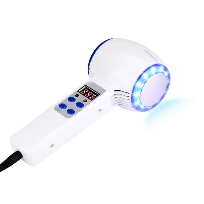 Face Care Device Hot Cold Hammer Cryotherapy Blue Photon Acne Treatment Skin Beauty Massager Lifting