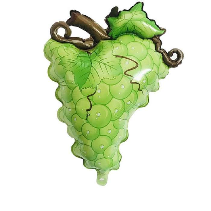 2 PCS Cartoon Vegetables and Fruits Aluminum Film Balloon Children Party Decoration Supplies Inflata