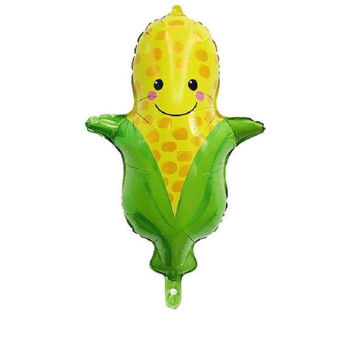 2 PCS Cartoon Vegetables and Fruits Aluminum Film Balloon Children Party Decoration Supplies Inflata