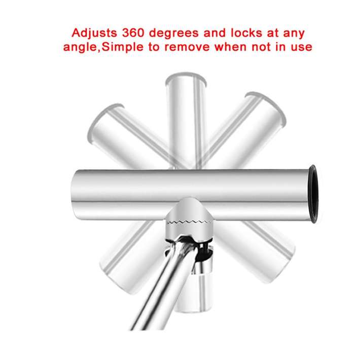 BSET MATEL Marine Hardware 316 Stainless Steel Fishing Rod Seat Yacht Sea Fishing Bracket 19-26mm