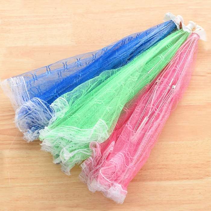 Lace Folding Dish Cover Mesh Cover Dish Dust-proof Printing Food Cover Fly-proof Cover Food Cover Ra