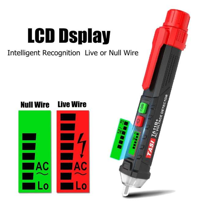TASI Electrician Dedicated Multi-function Intelligent Induction Test Pencil, Model:11B+ Test Pencil