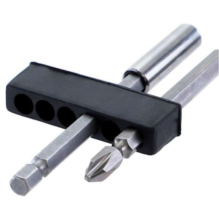 4 PCS Hex Shank Batch Head Storage And Storage Card Holder, Style:10-Hole