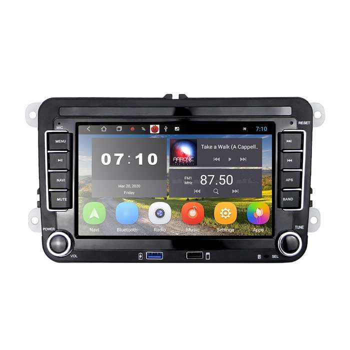 For Volkswagen Q3300KT 7-inch 2+32G Car Multimedia Player Navigation Bluetooth Reversing Integrated