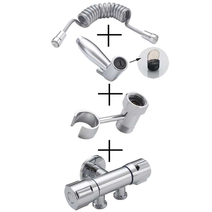 PU Plastic Plating Nozzle Spring Tube Washer Small Nozzle Hose, Style:Combination 3