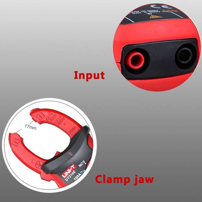 UNI-T UT210D 200A Digital Clamp Meter AC DC Voltage Detector