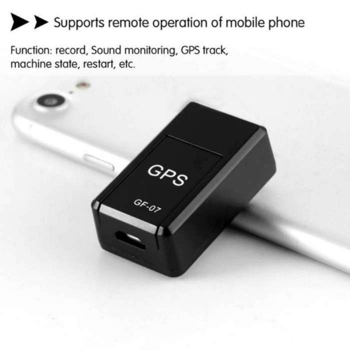 GF07 Mini GPS Tracking Strong Magnetic Locator Voice-controlled Recording Anti-lost Device Only Supp