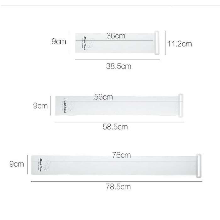 Clothes Magic Band Roll Strap Self-adhesive Strapping Belt Clothing Finishing Storage Belt, Size:Sm