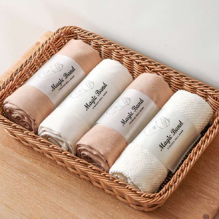 Clothes Magic Band Roll Strap Self-adhesive Strapping Belt Clothing Finishing Storage Belt, Size:Sm